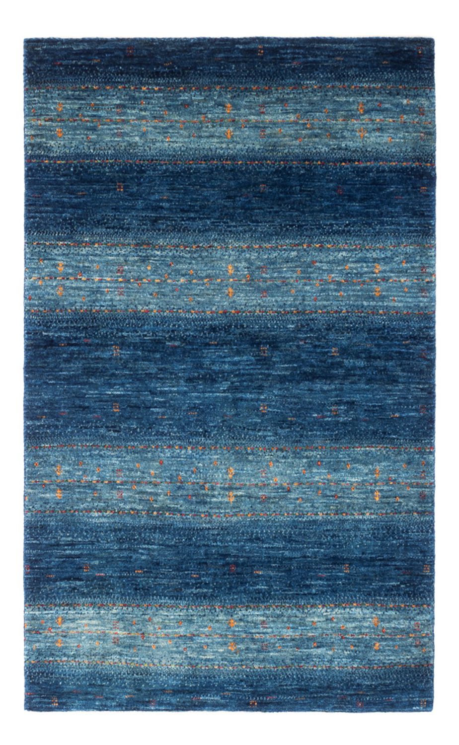 Gabbeh Rug - Loribaft Perser - 135 x 82 cm - blue
