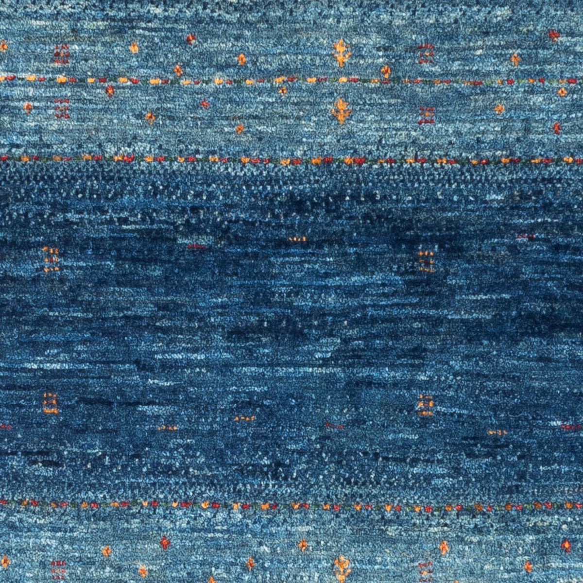 Gabbeh Rug - Loribaft Perser - 135 x 82 cm - blue