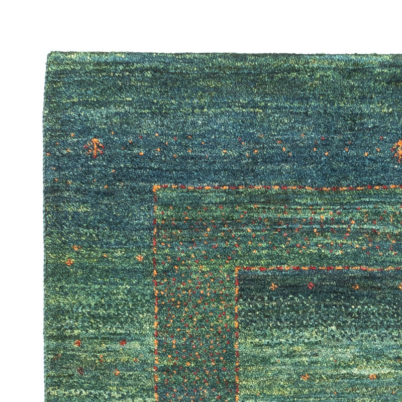Gabbeh Rug - Loribaft Perser - 111 x 83 cm - green
