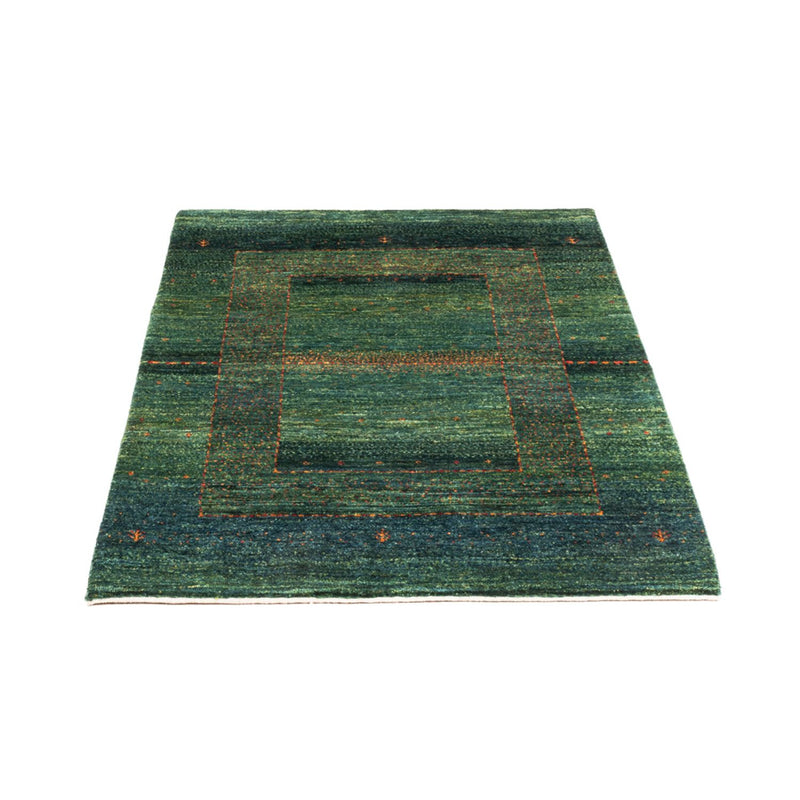 Gabbeh Rug - Loribaft Perser - 111 x 83 cm - green