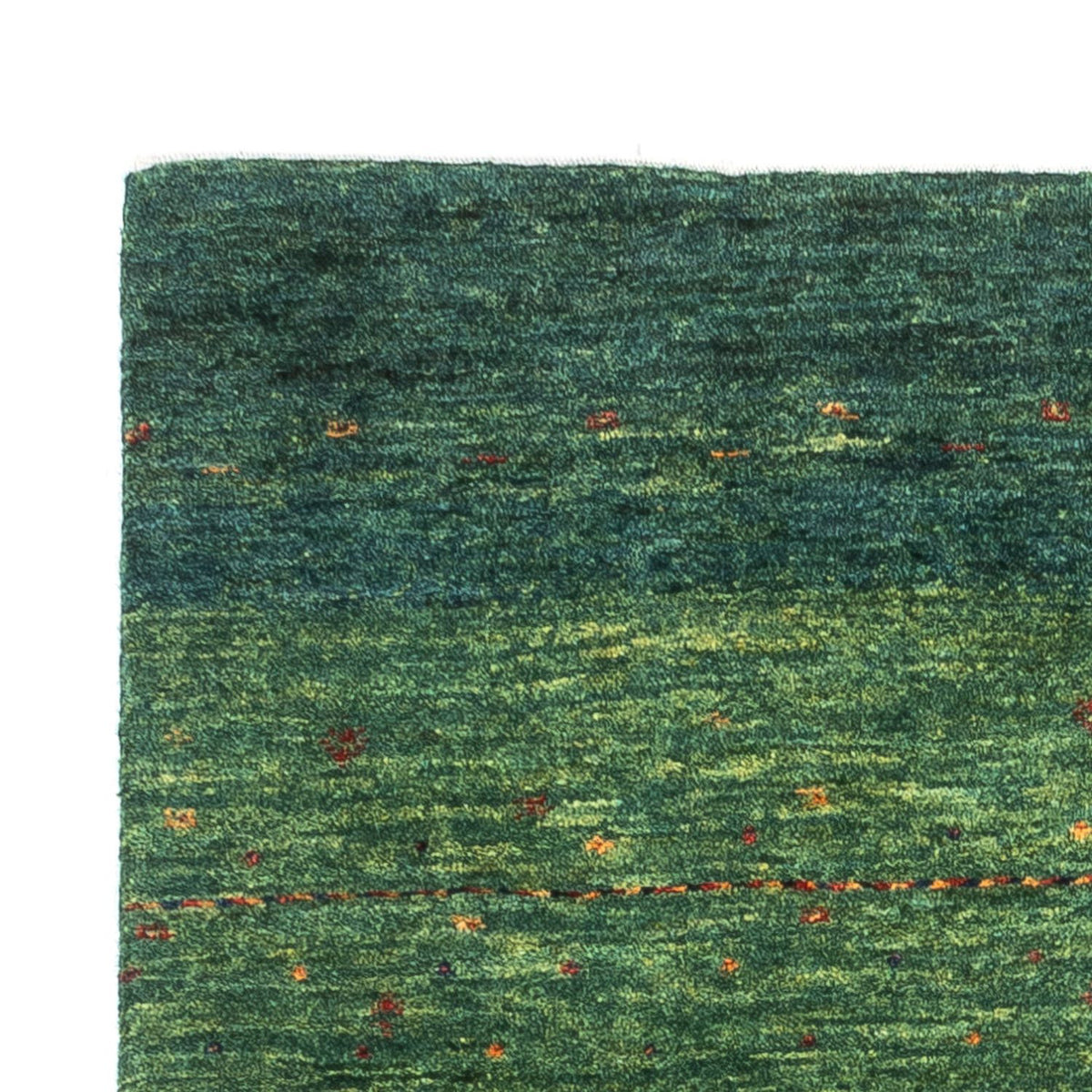 Gabbeh Rug - Loribaft Perser - 125 x 81 cm - green