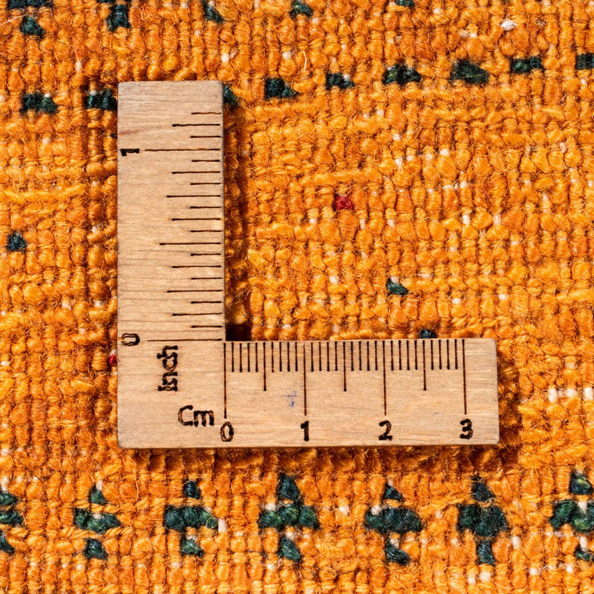 Gabbeh Rug - Loribaft Perser - 98 x 81 cm - gold