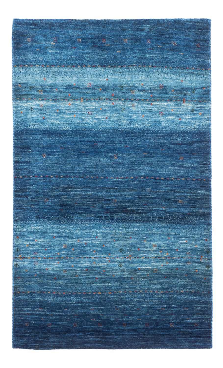 Gabbeh Rug - Loribaft Perser - 135 x 84 cm - blue