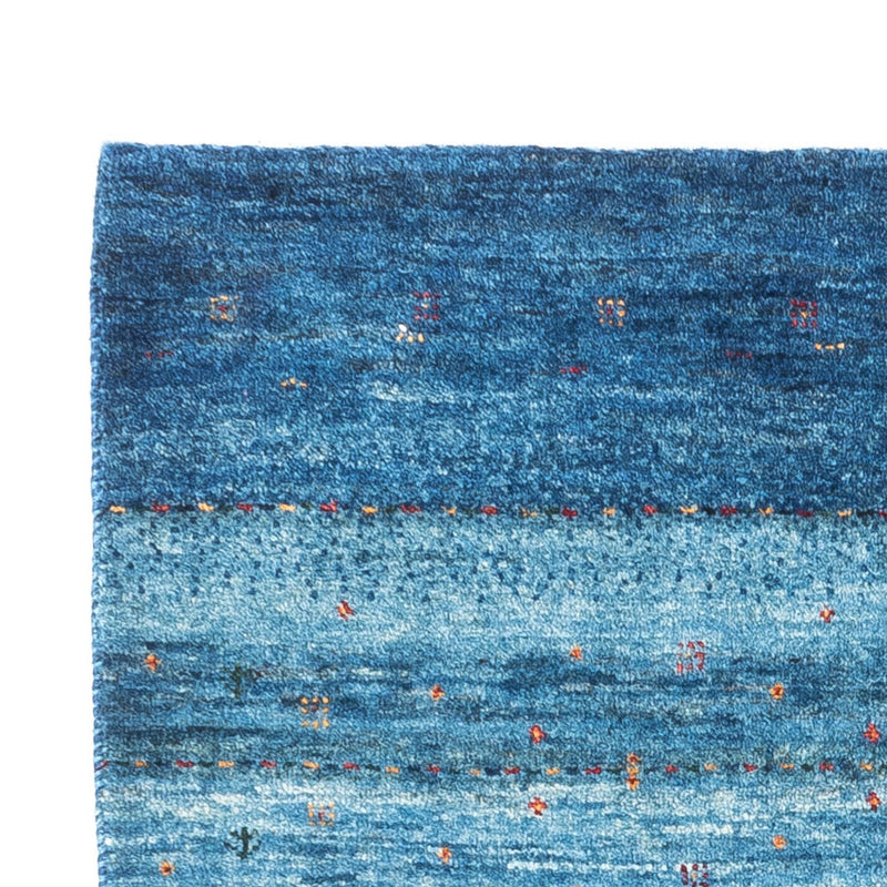 Gabbeh Rug - Loribaft Perser - 135 x 84 cm - blue