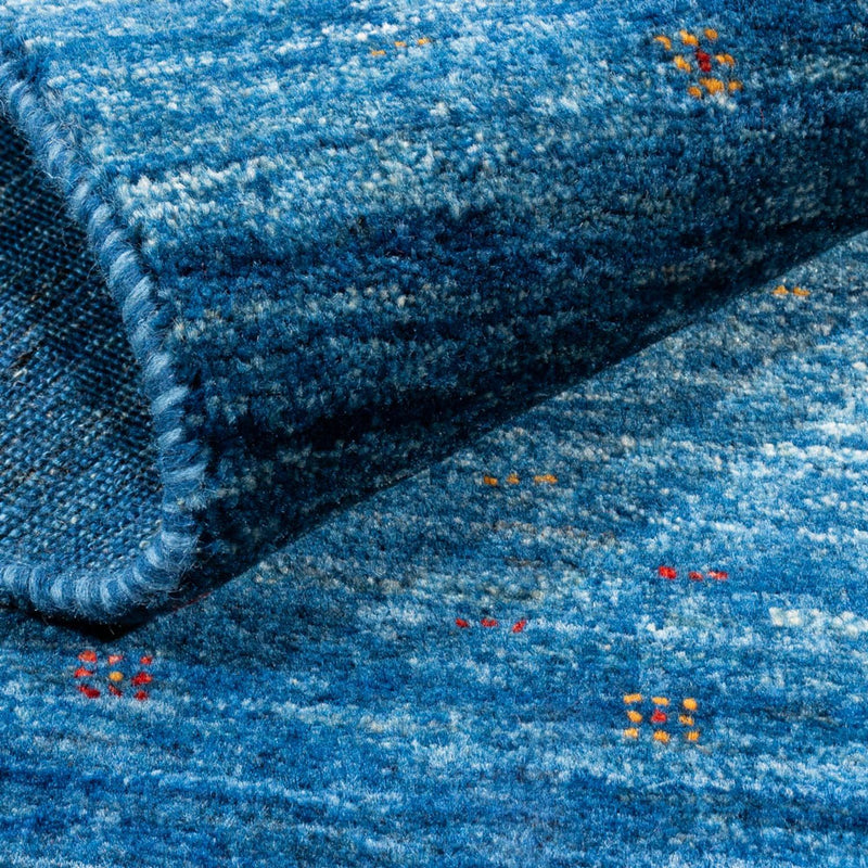 Gabbeh Rug - Loribaft Perser - 135 x 84 cm - blue