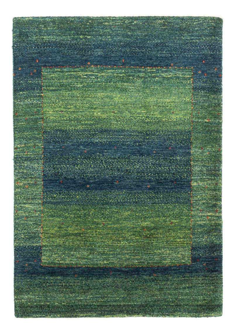Gabbeh Rug - Loribaft Perser - 123 x 85 cm - green
