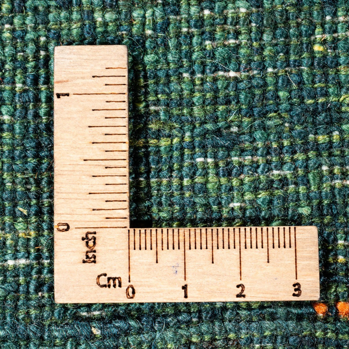 Gabbeh Rug - Loribaft Perser - 107 x 78 cm - green