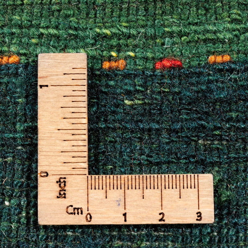 Gabbeh Rug - Loribaft Perser - 229 x 170 cm - green