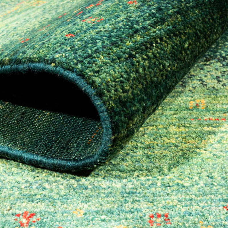 Gabbeh Rug - Loribaft Perser - 188 x 124 cm - green