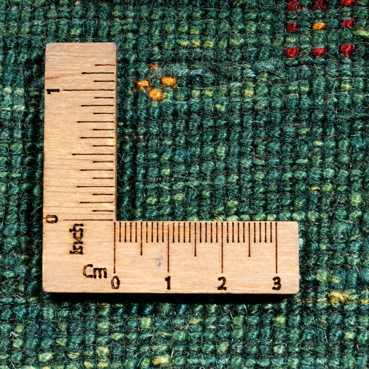 Gabbeh Rug - Loribaft Perser - 188 x 124 cm - green