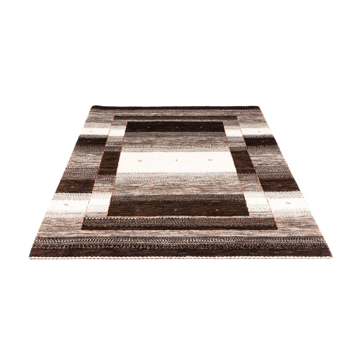 Gabbeh Rug - Loribaft Perser - 187 x 129 cm - grey