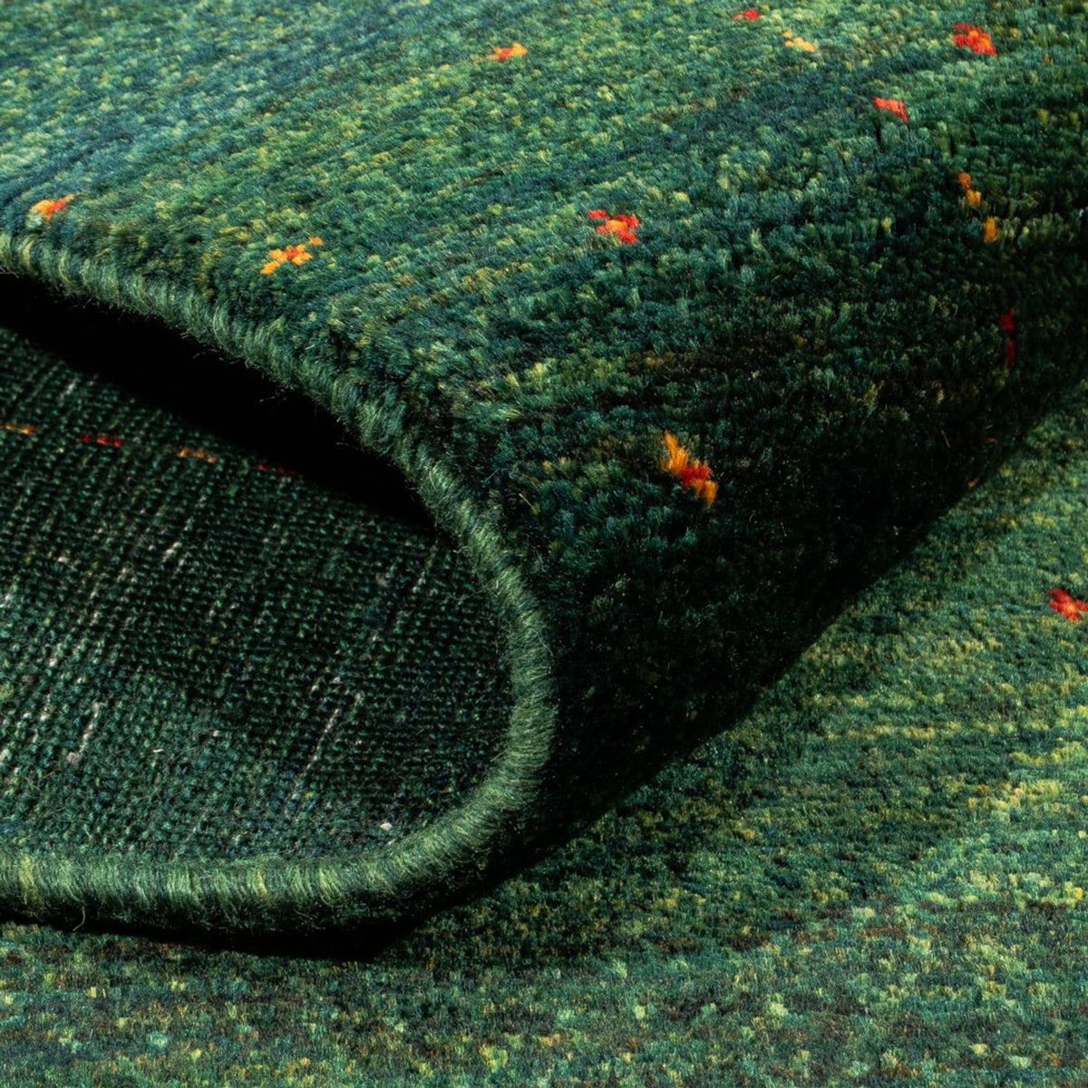 Gabbeh Rug - Loribaft Perser - 183 x 105 cm - green