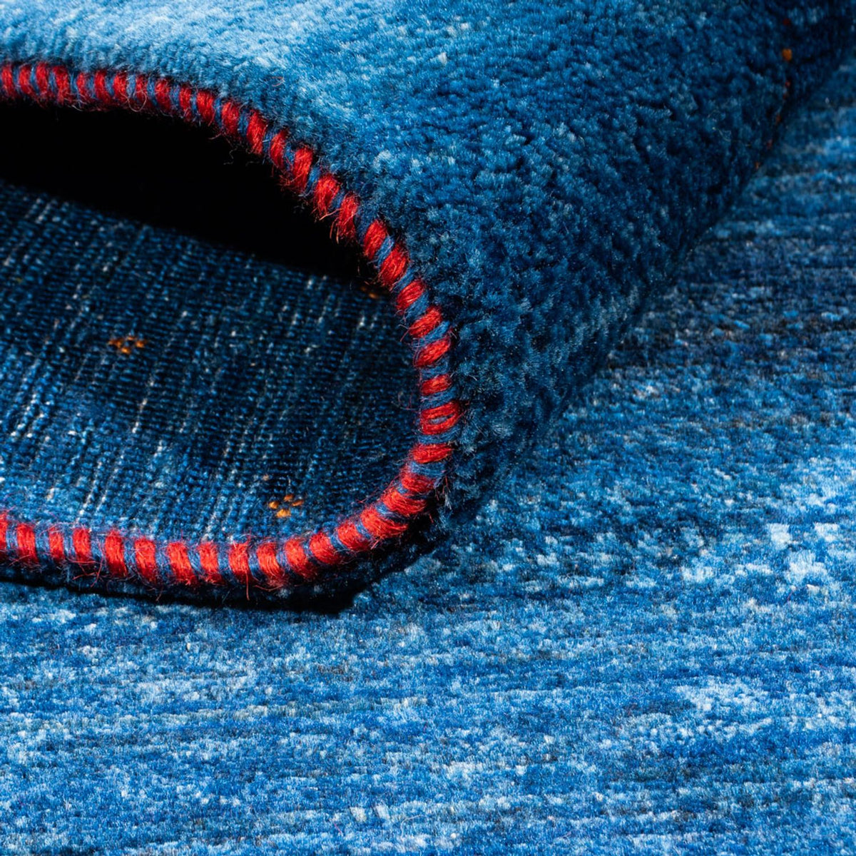 Gabbeh Rug - Loribaft Perser - 164 x 116 cm - blue