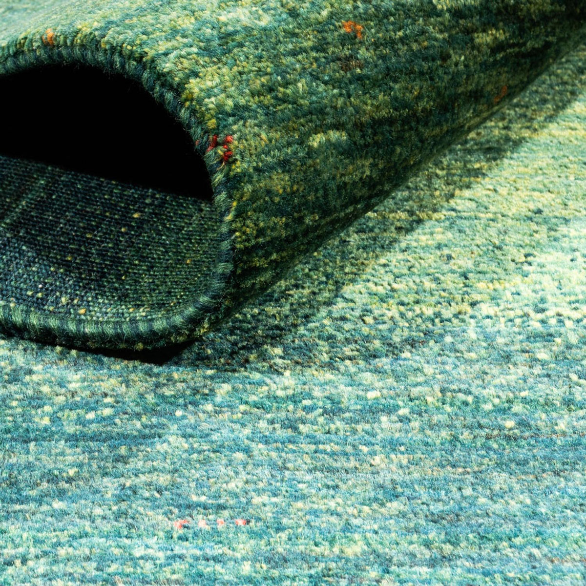 Gabbeh Rug - Loribaft Perser - 185 x 114 cm - green