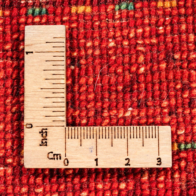Gabbeh Rug - Loribaft Perser - 117 x 75 cm - red