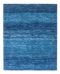 Gabbeh Rug - Loribaft Perser - 130 x 100 cm - blue
