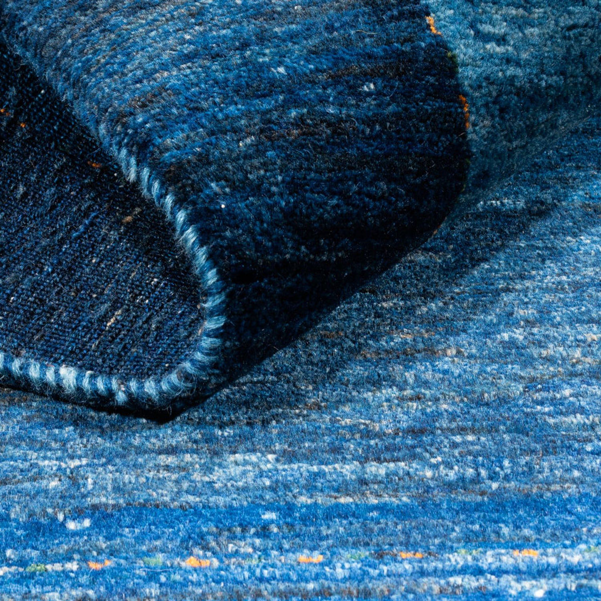 Gabbeh Rug - Loribaft Perser - 141 x 101 cm - blue
