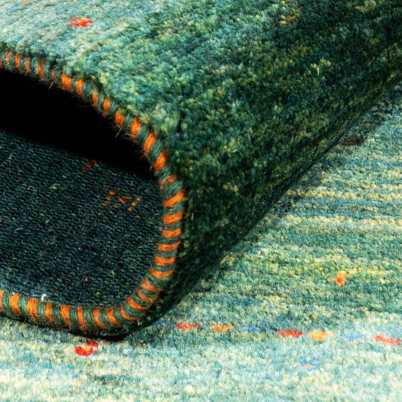 Gabbeh Rug - Loribaft Perser - 145 x 93 cm - green