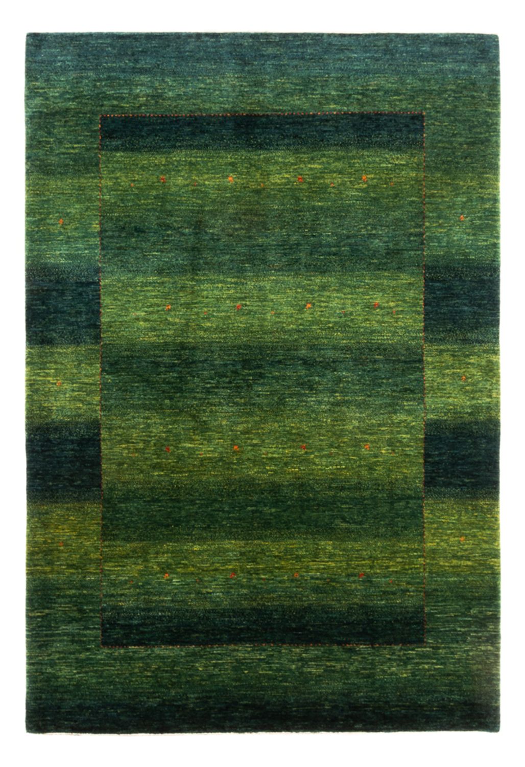 Gabbeh Rug - Loribaft Perser - 244 x 172 cm - green