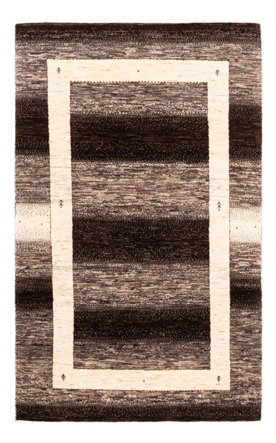 Gabbeh Rug - Loribaft Perser - 173 x 111 cm - grey