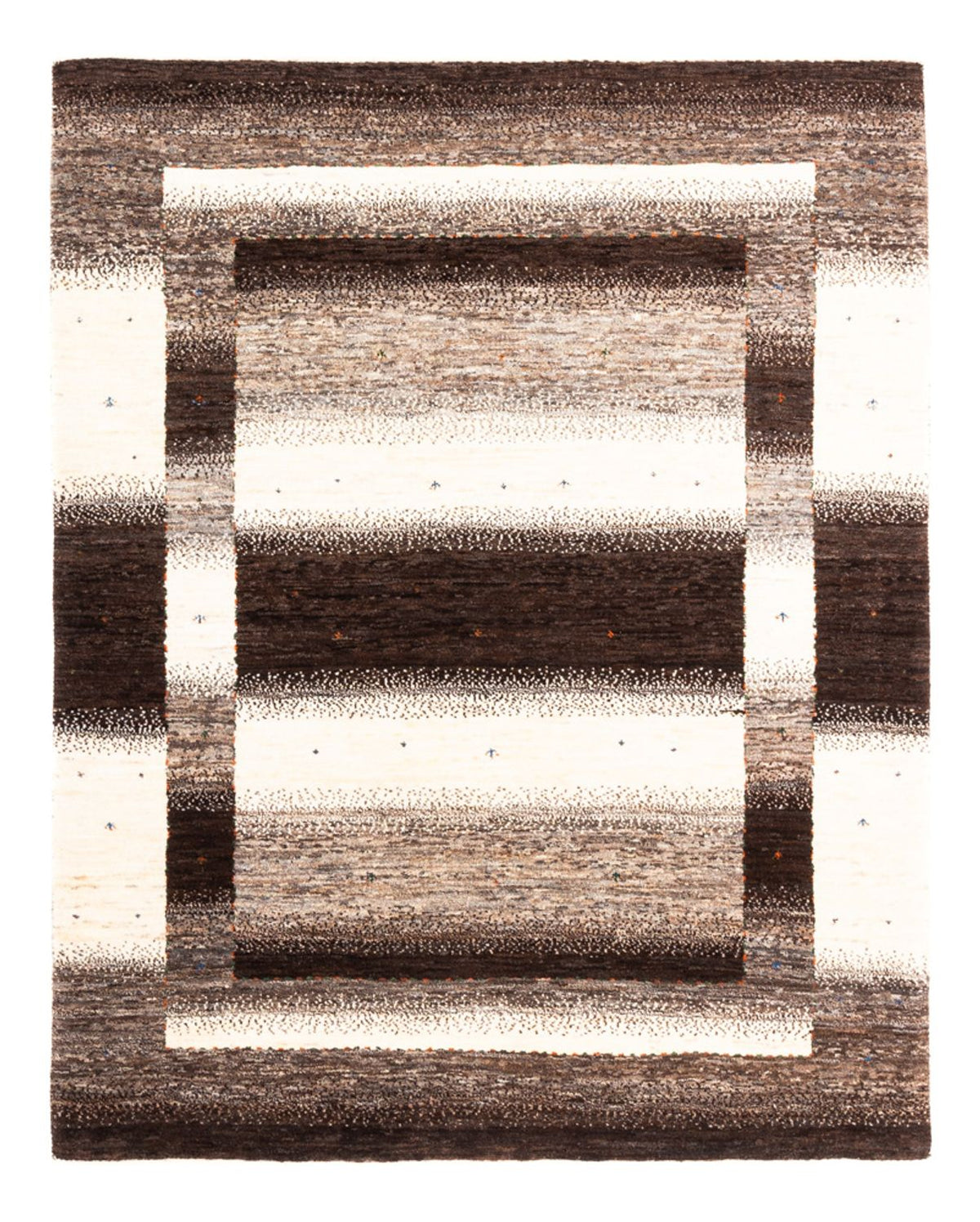 Gabbeh Rug - Loribaft Perser - 165 x 128 cm - grey