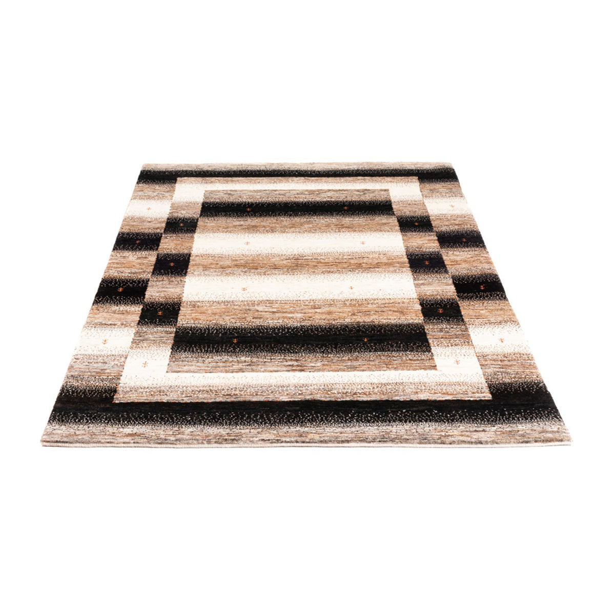 Gabbeh Rug - Loribaft Perser - 190 x 125 cm - grey