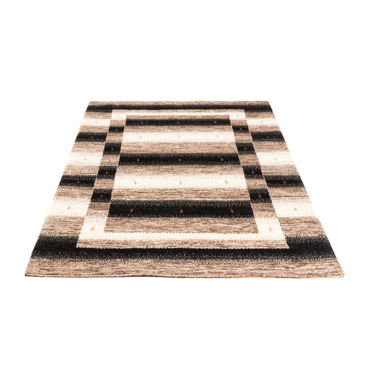 Gabbeh Rug - Loribaft Perser - 195 x 124 cm - grey