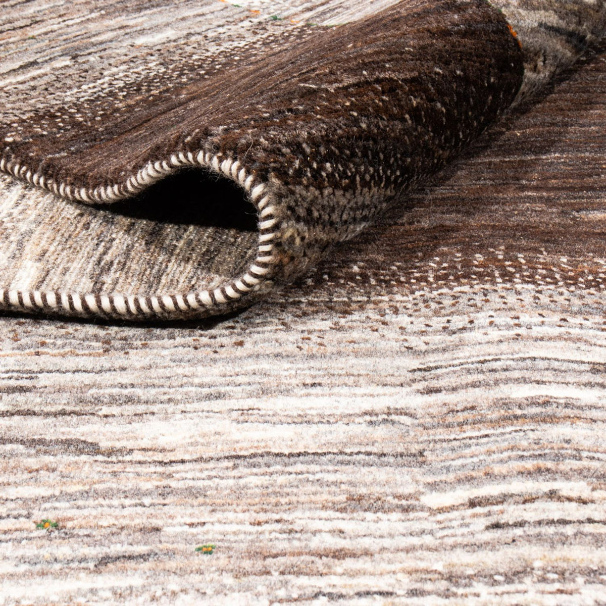 Gabbeh Rug - Loribaft Perser - 297 x 221 cm - grey