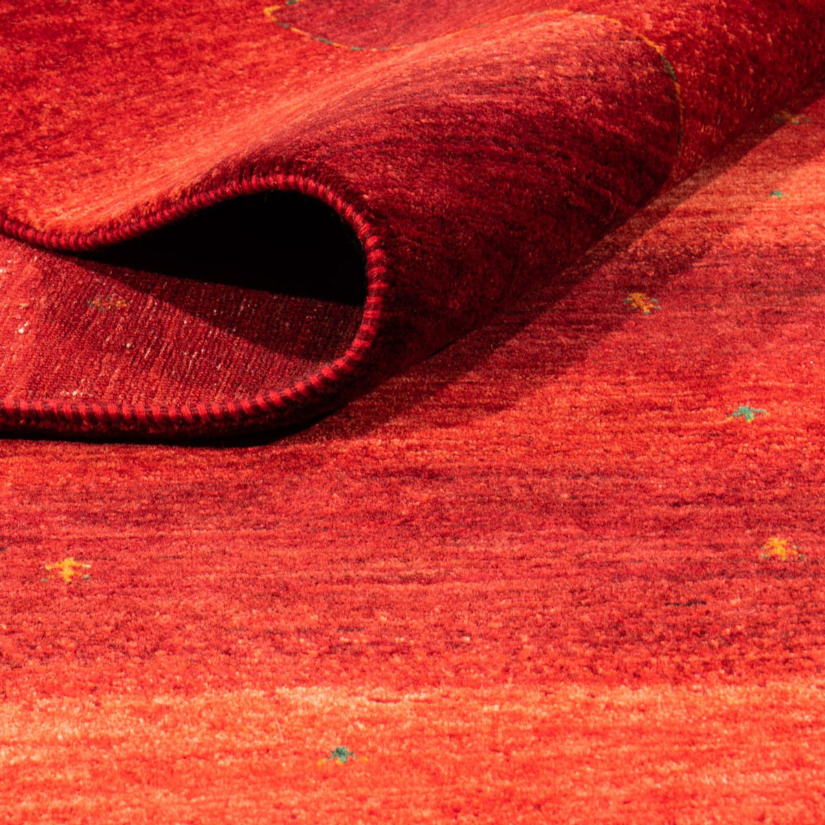 Gabbeh Rug - Loribaft Perser - 303 x 210 cm - red