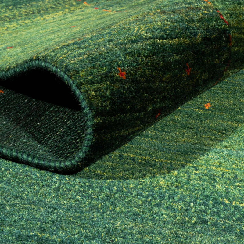 Gabbeh Rug - Loribaft Perser - 254 x 210 cm - green