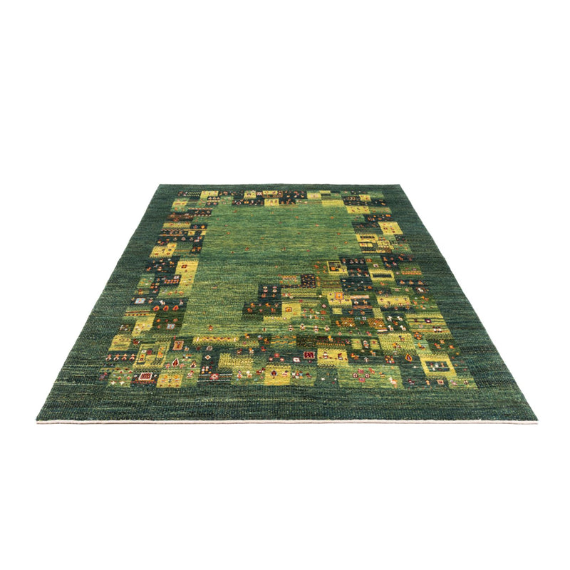 Gabbeh Rug - Loribaft Perser - Royal - 251 x 167 cm - green