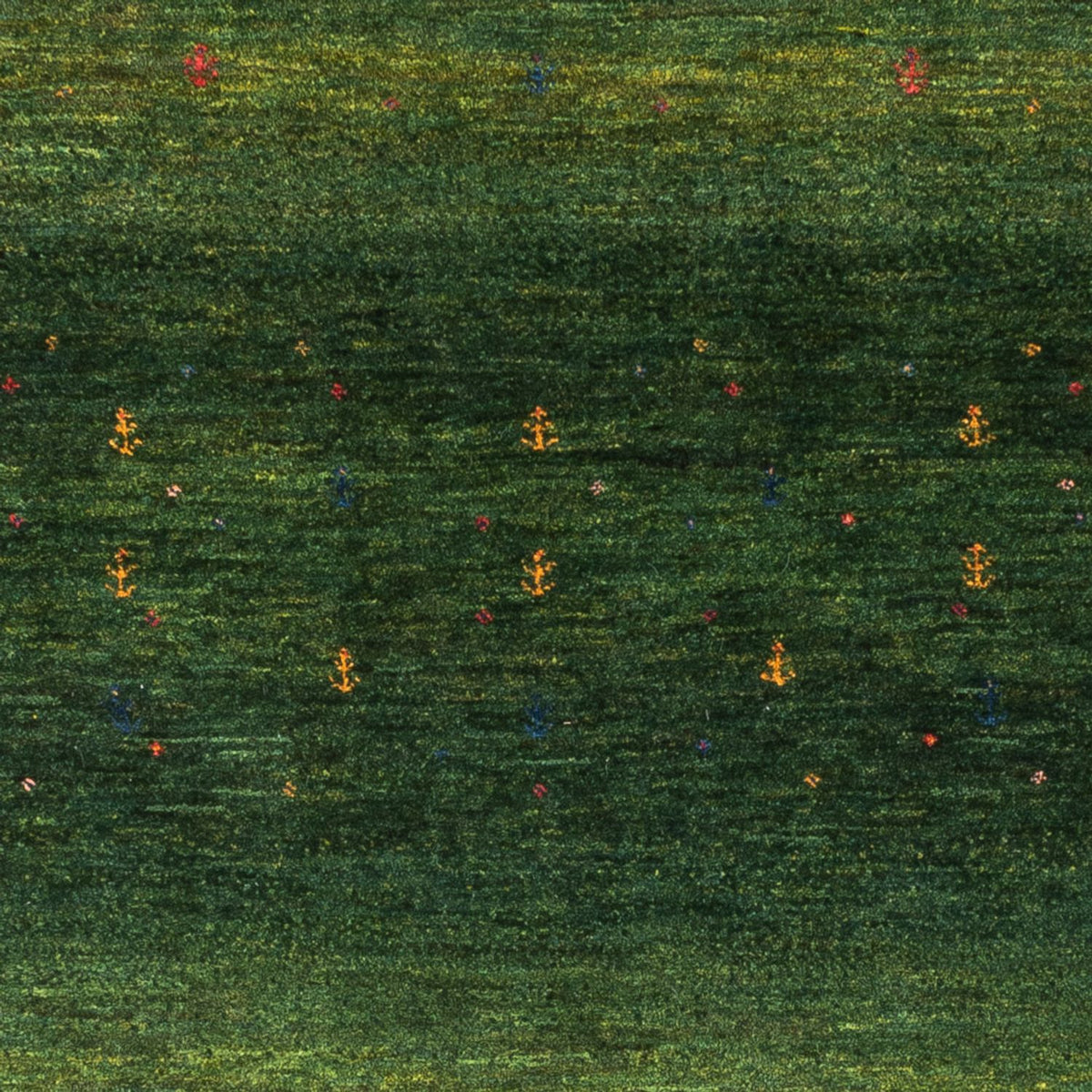 Gabbeh Rug - Loribaft Perser - 154 x 100 cm - green