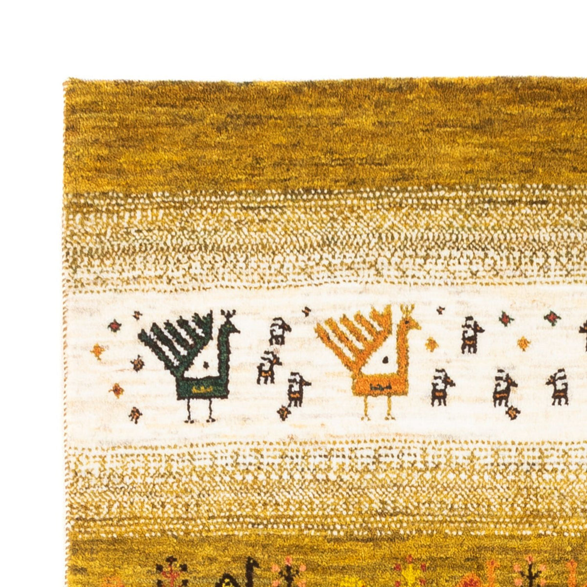 Gabbeh Rug - Loribaft Perser - 128 x 82 cm - multicolored