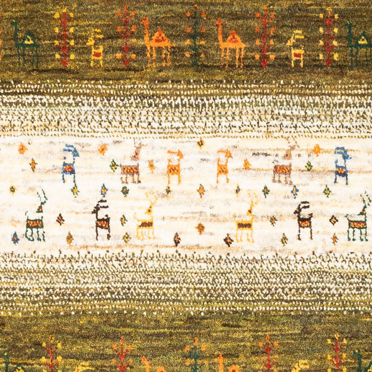 Gabbeh Rug - Loribaft Perser - 138 x 85 cm - multicolored