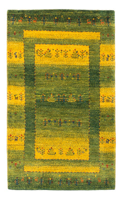 Gabbeh Rug - Loribaft Perser - 128 x 76 cm - green