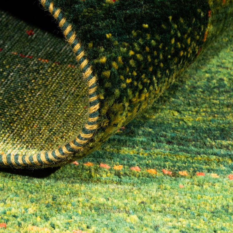 Gabbeh Rug - Loribaft Perser - 148 x 98 cm - green