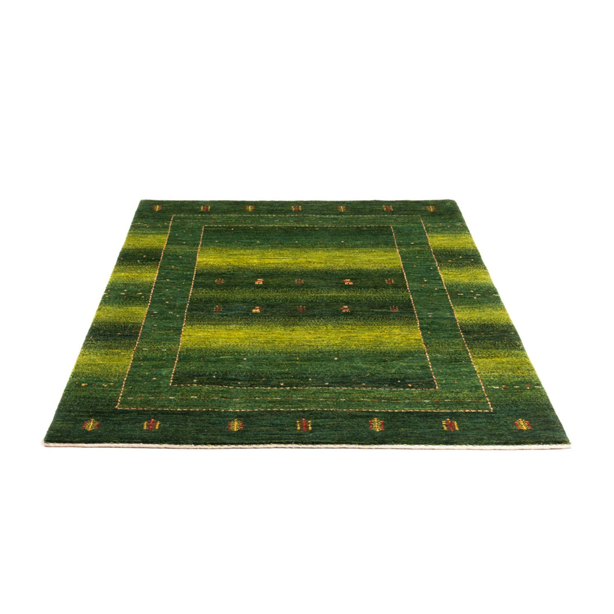 Gabbeh Rug - Loribaft Perser - 176 x 120 cm - green