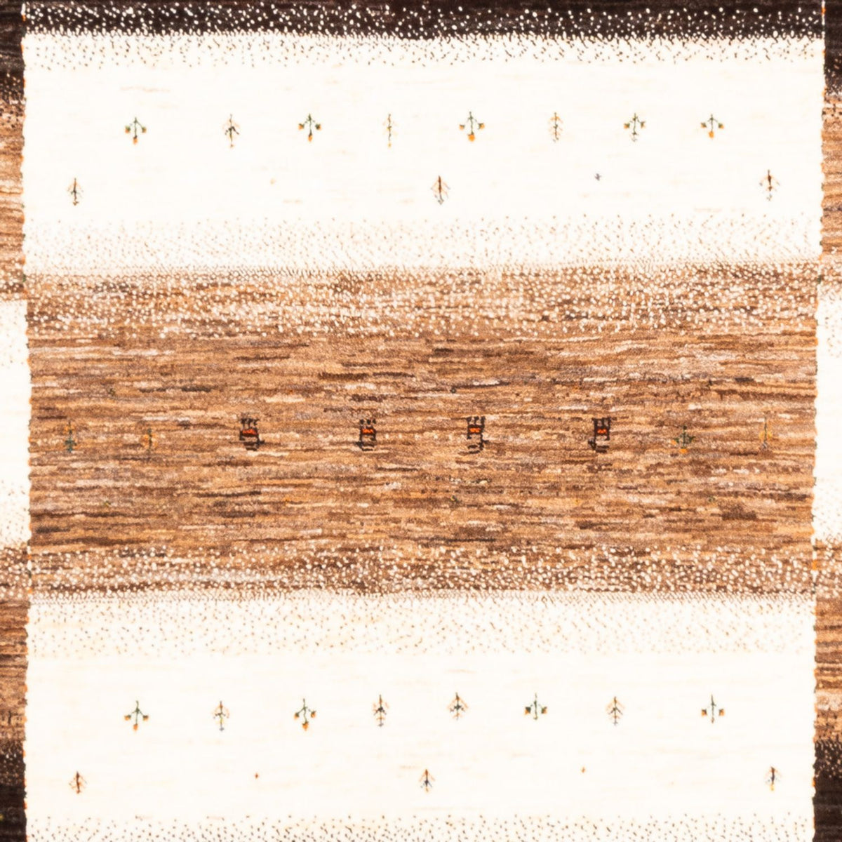 Gabbeh Rug - Loribaft Perser - 233 x 179 cm - natural