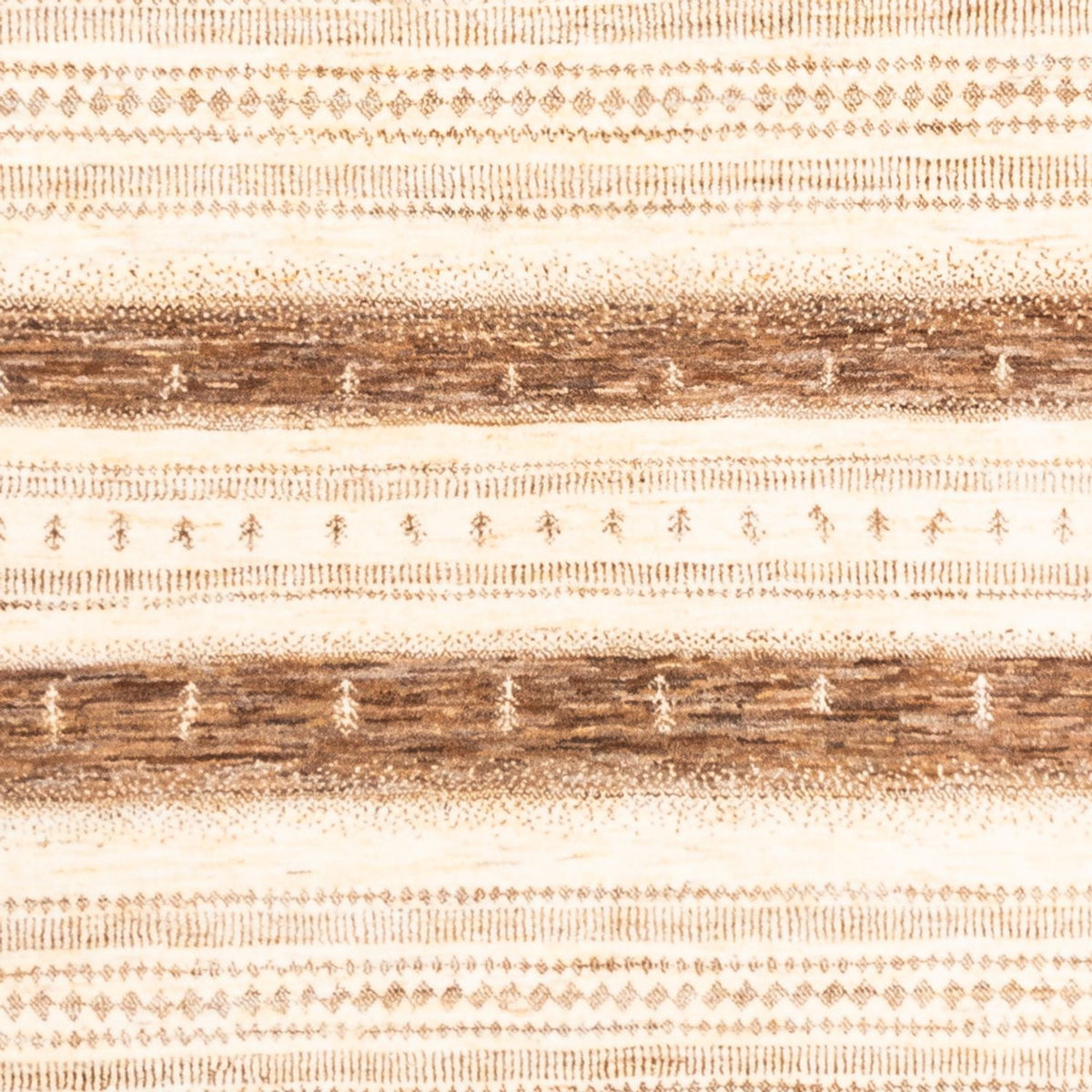 Gabbeh Rug - Loribaft Perser - 251 x 182 cm - natural