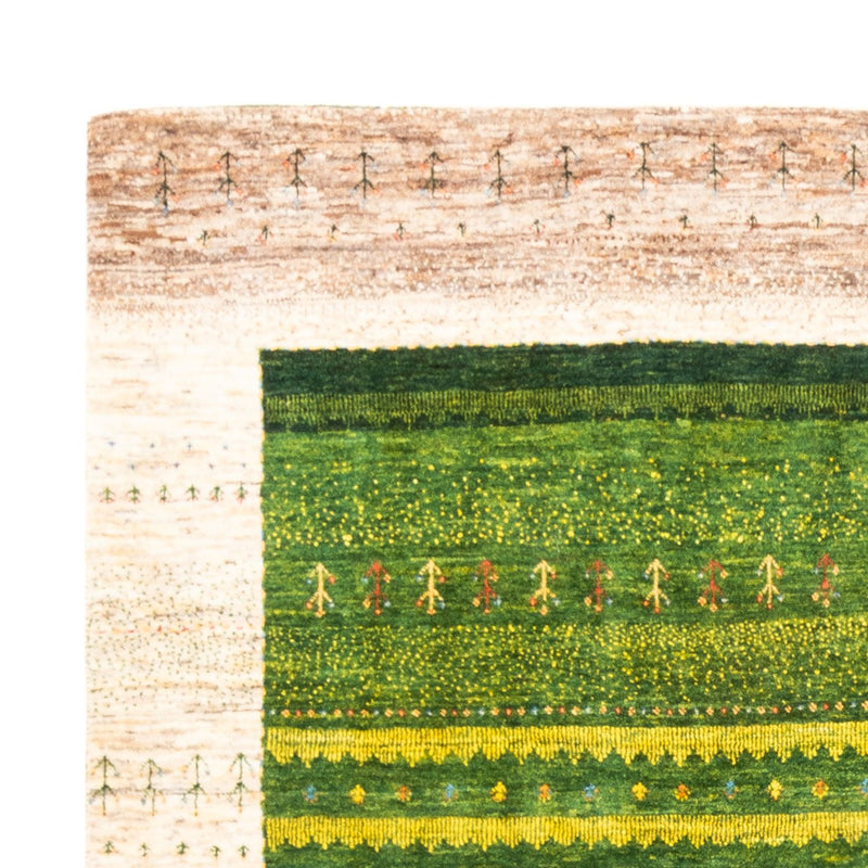 Gabbeh Rug - Loribaft Perser - 238 x 180 cm - green