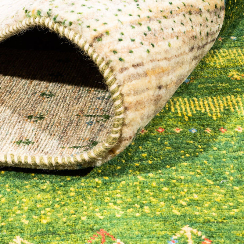 Gabbeh Rug - Loribaft Perser - 238 x 180 cm - green