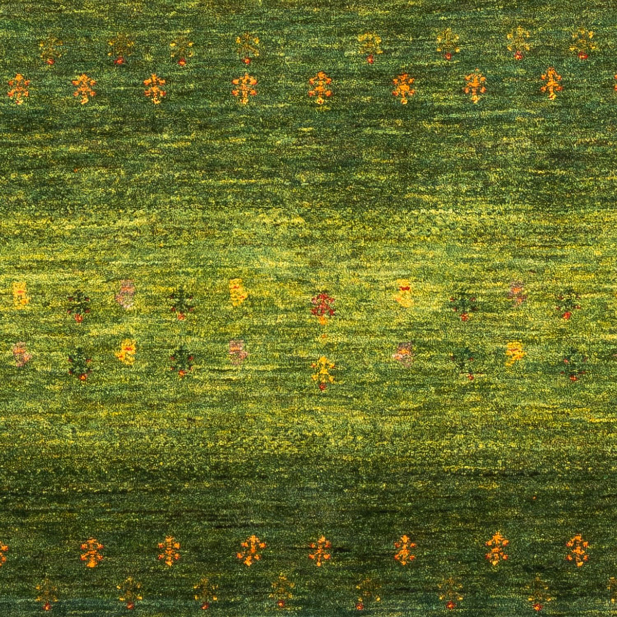 Gabbeh Rug - Loribaft Perser - 175 x 123 cm - green