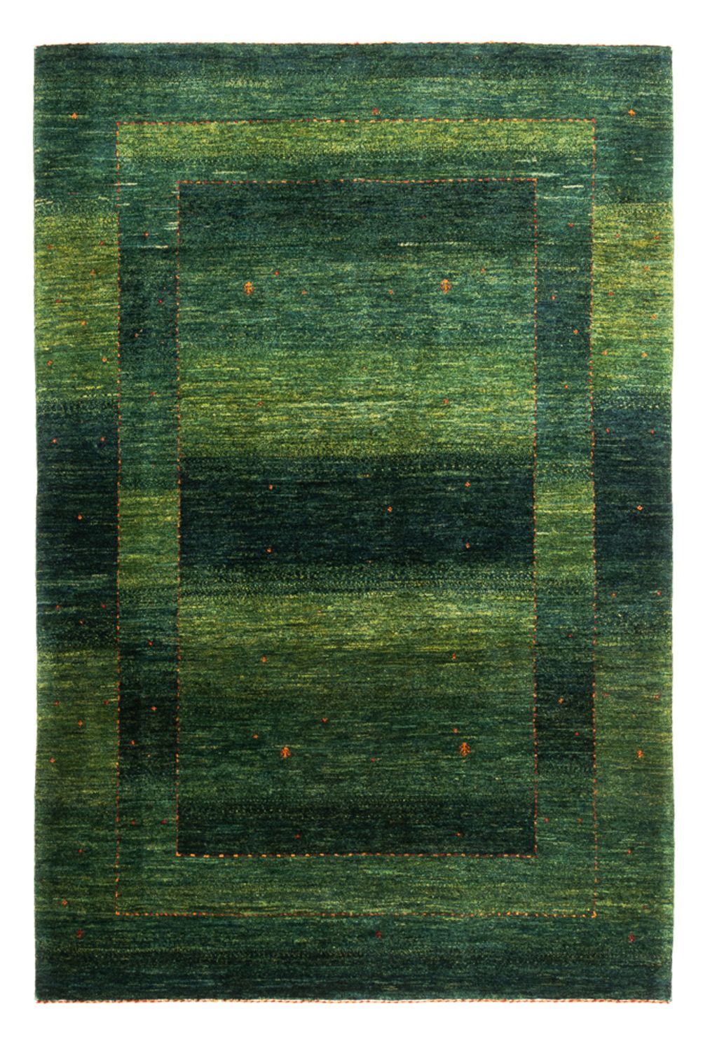 Gabbeh Rug - Loribaft Perser - 187 x 127 cm - green
