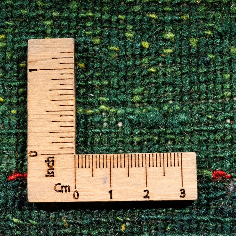 Gabbeh Rug - Loribaft Perser - 187 x 127 cm - green