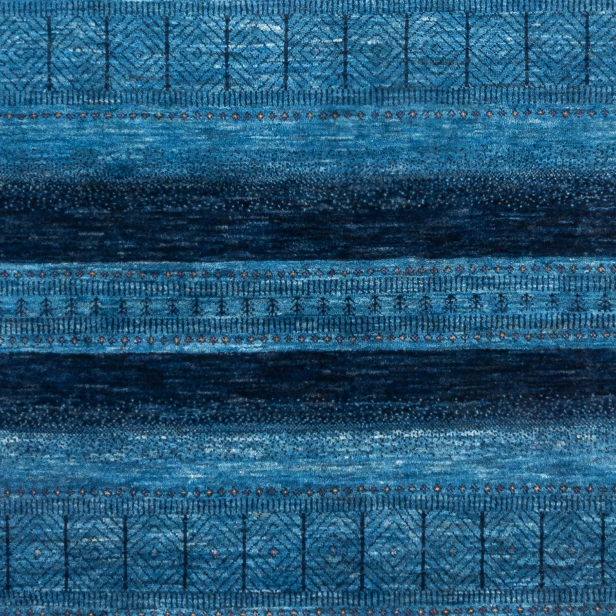 Gabbeh Rug - Loribaft Perser - 244 x 178 cm - blue