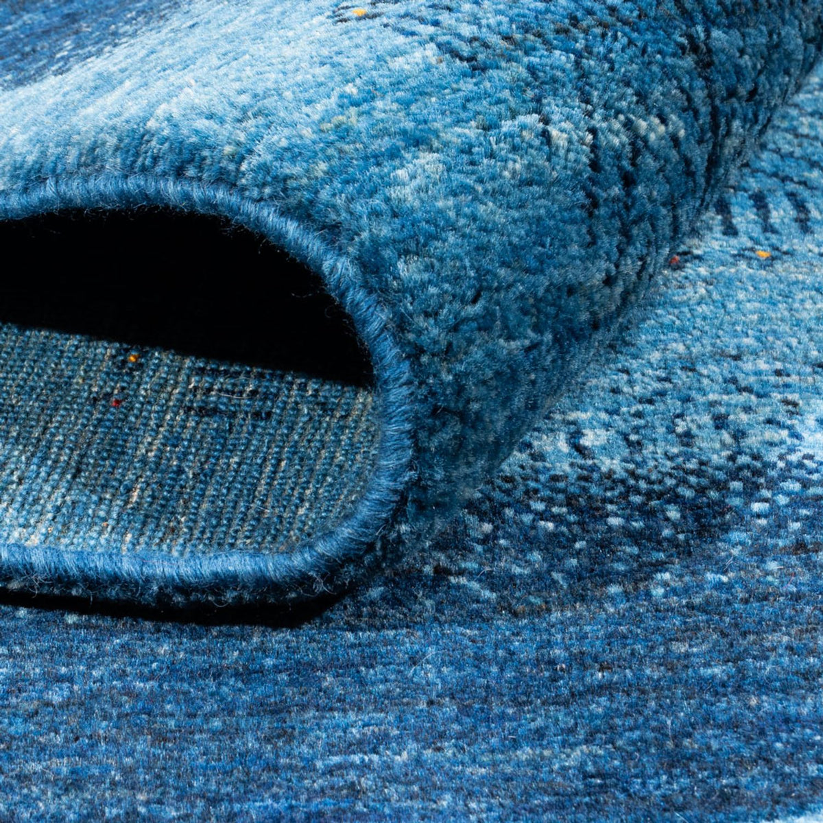 Gabbeh Rug - Loribaft Perser - 244 x 178 cm - blue