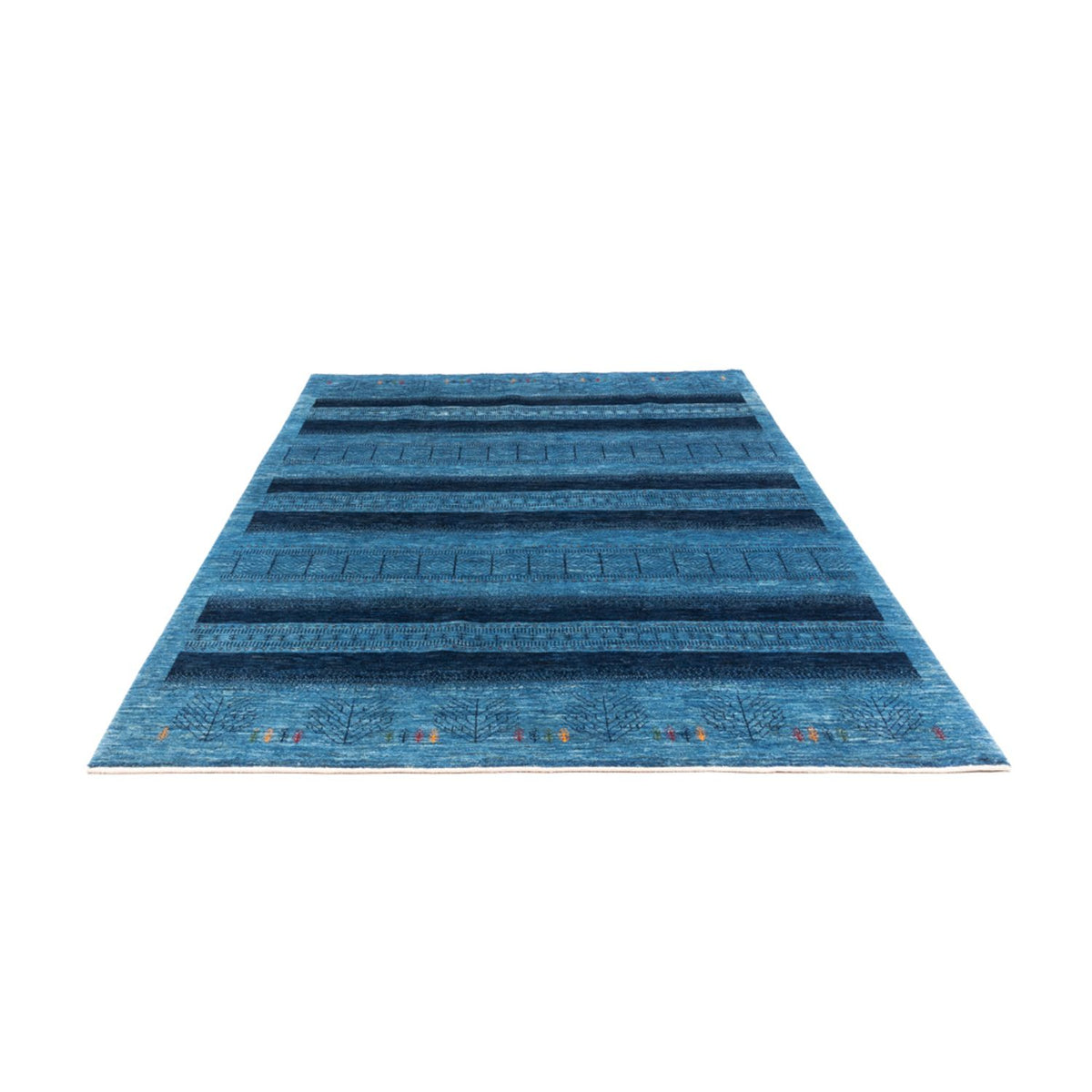 Gabbeh Rug - Loribaft Perser - 244 x 178 cm - blue