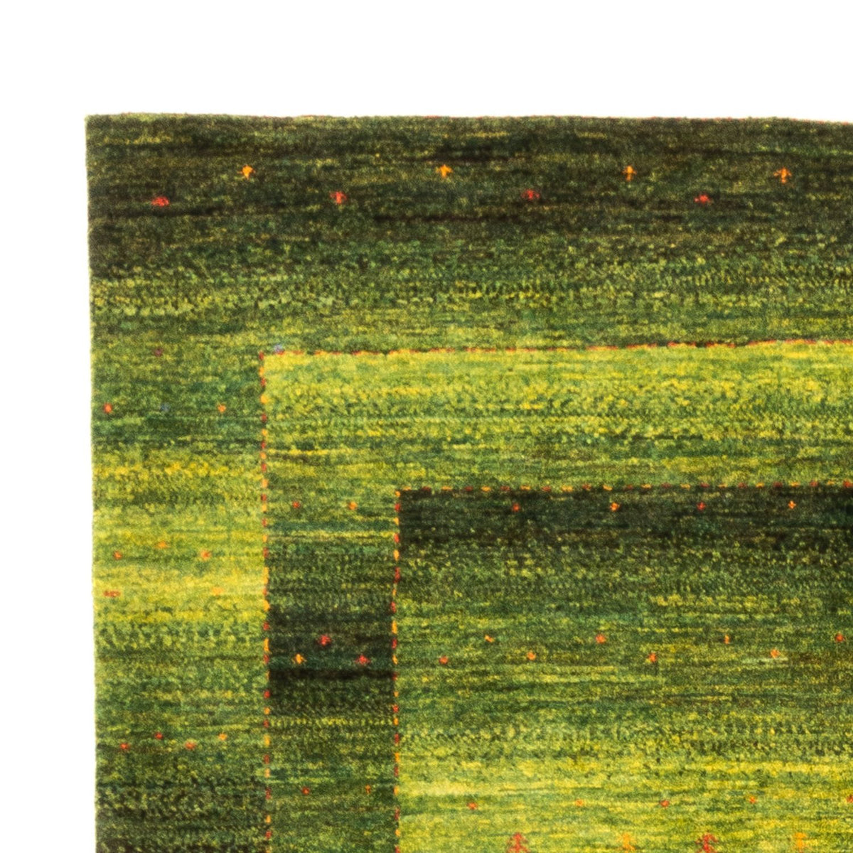Loribaft Rug 166x236cm - Persian Wool Rug - green