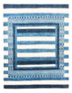 Loribaft Rug 222x172cm - Perserteppich Wollteppich