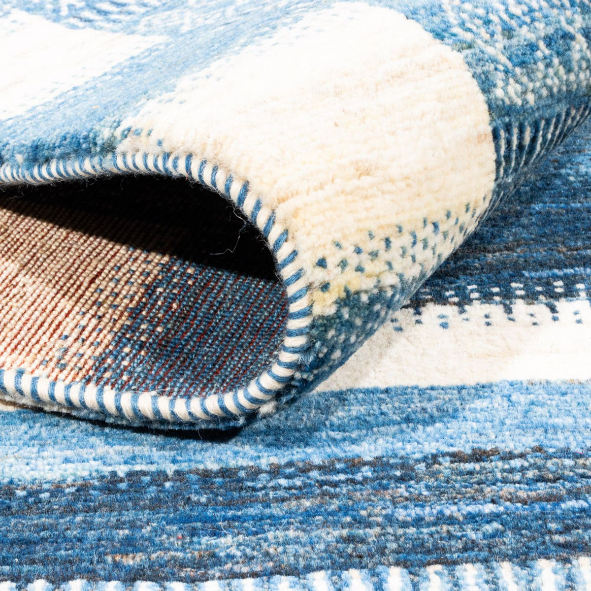 Gabbeh Rug - Loribaft Perser - Royal - 222 x 172 cm - blue